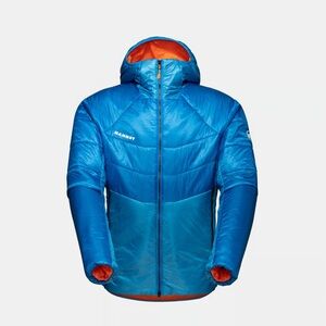 Blue and Orange Mammut Jacket/ Eigerjoch Light IN